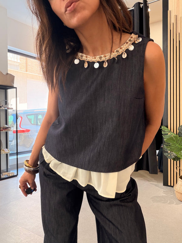 Conjunto Denim Mare