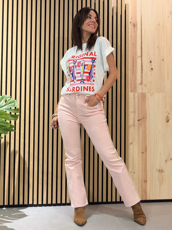Jeans Rose Pasamaneria
