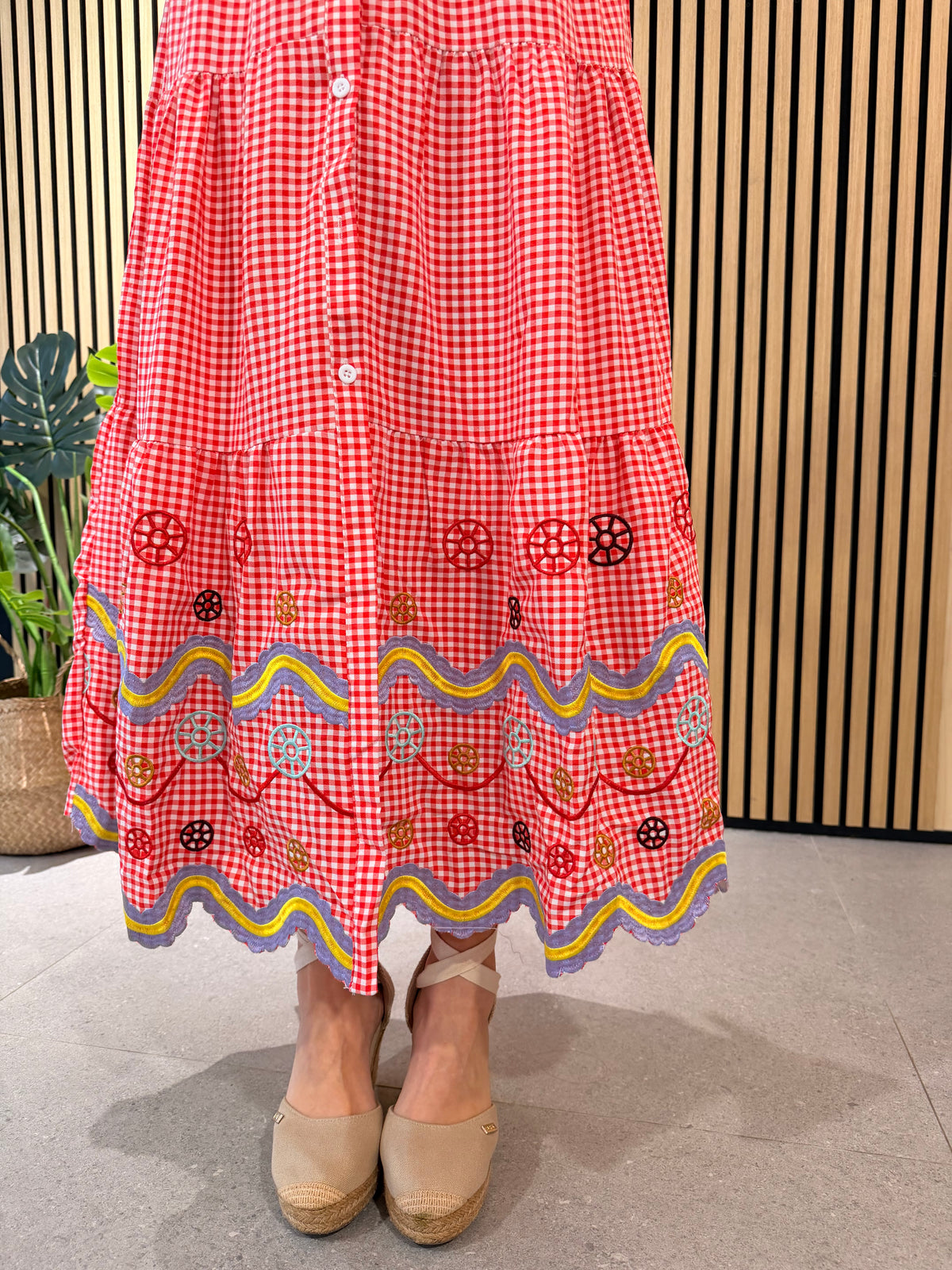 Vestido Vichy Naif