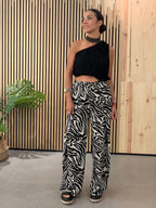 Pantalón Fluido Zebra