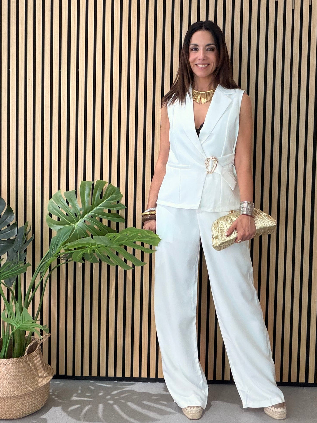 Conjunto ROYALE white collection