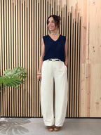 Pantalón Spring Hueso