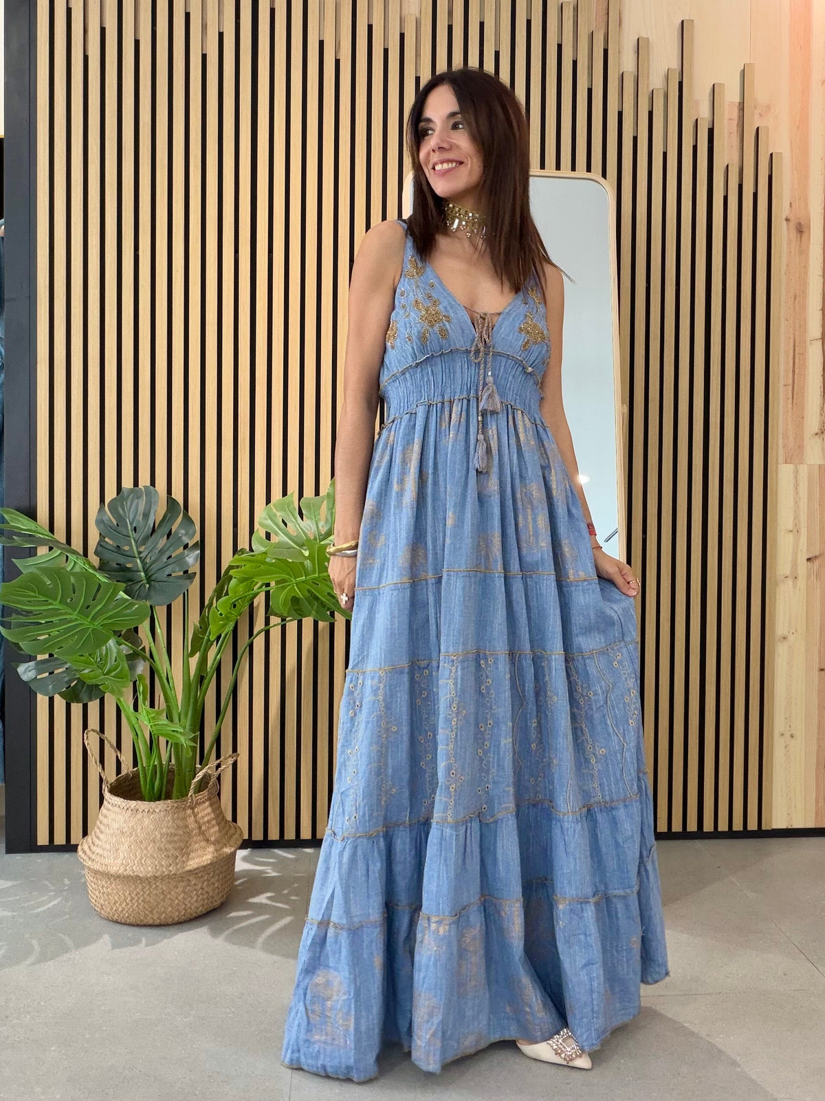 Vestido Santorini