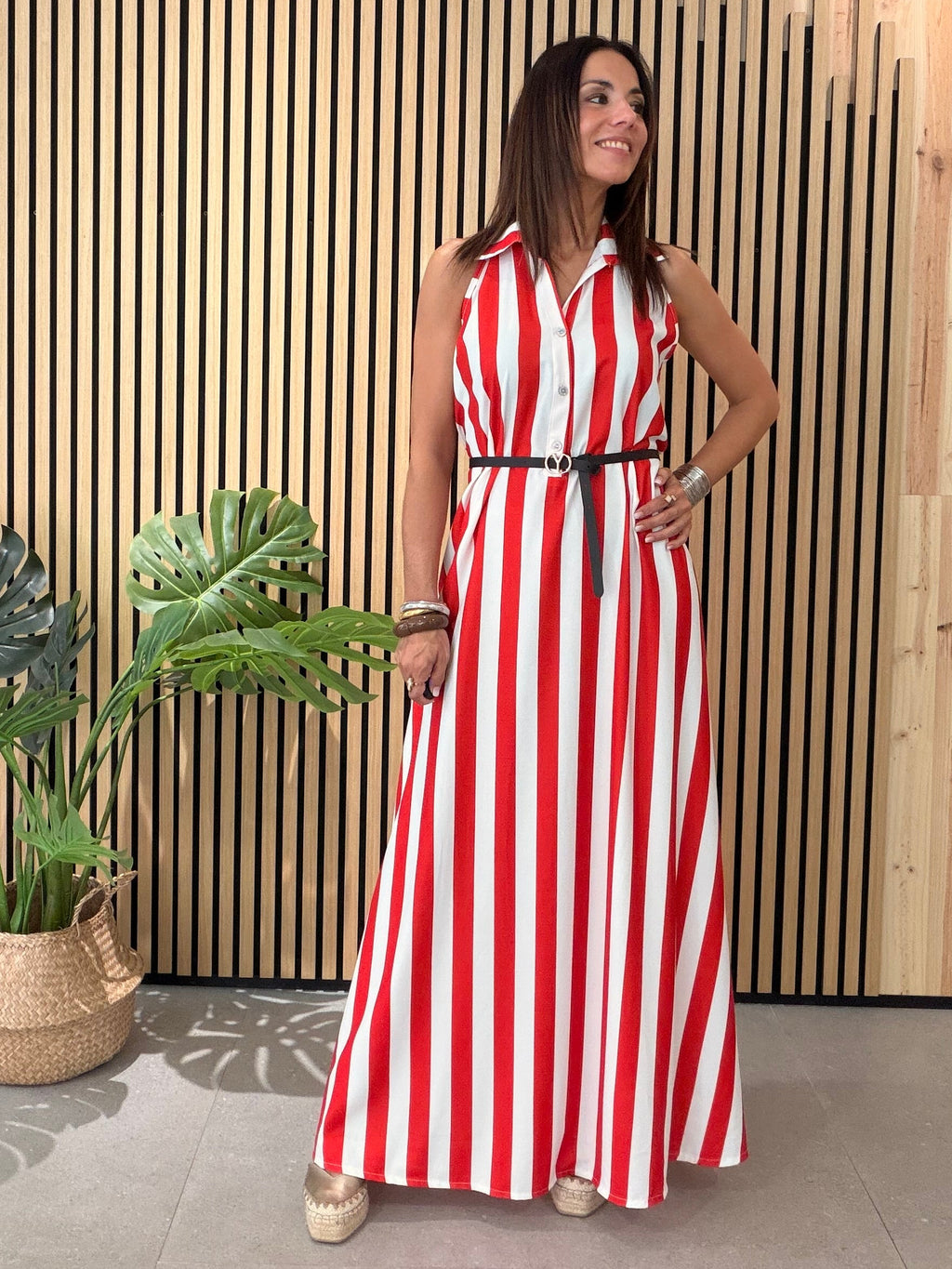 Vestido POSITANO Rouge