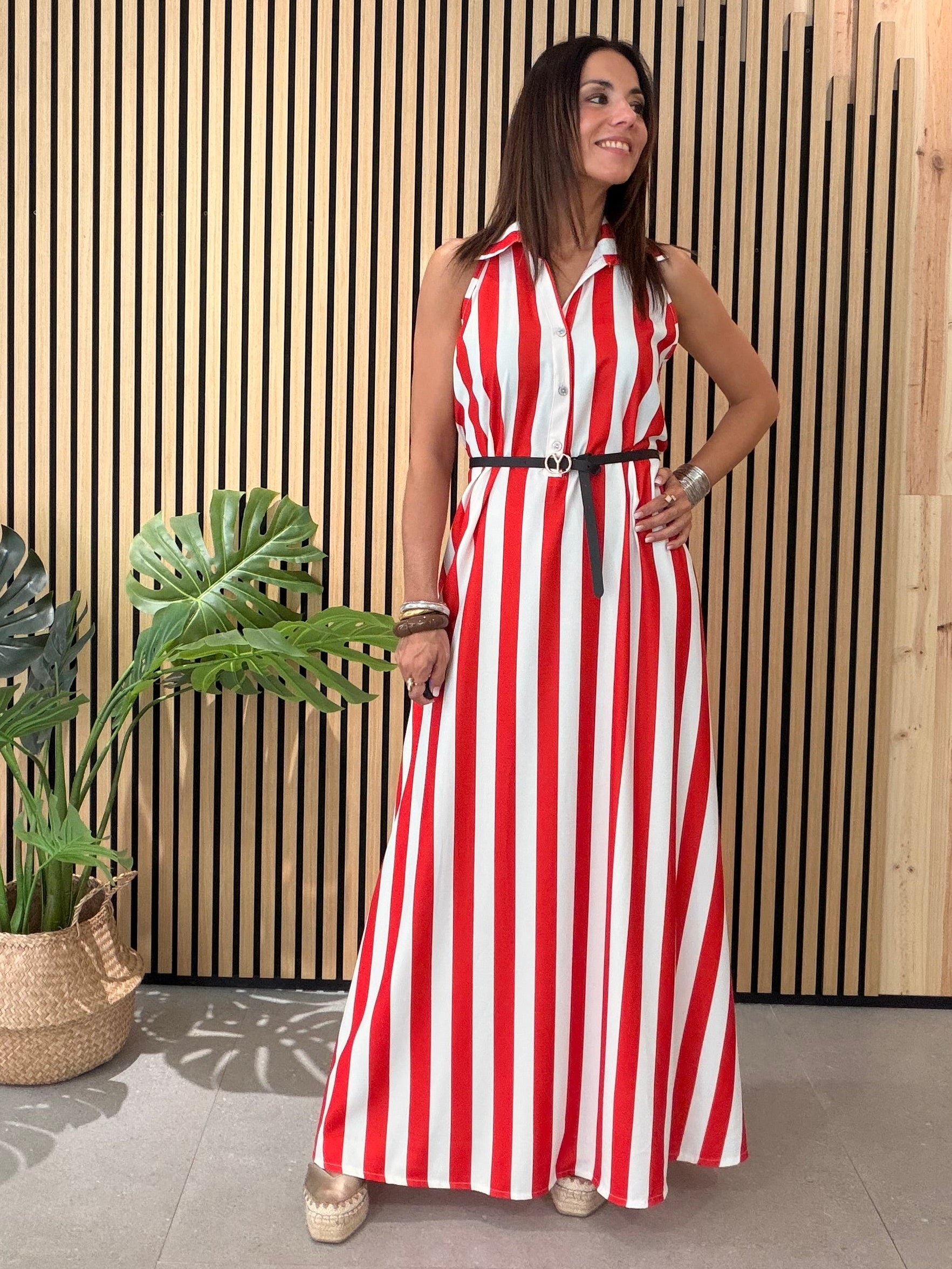 Vestido POSITANO Rouge