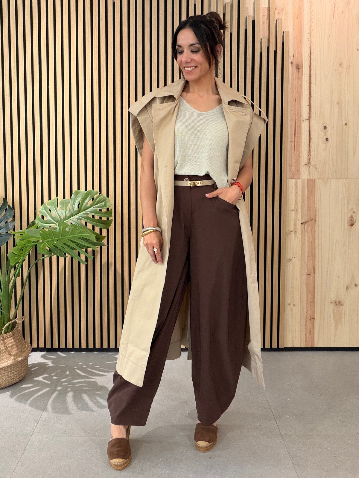 Gabardina Camel Glow