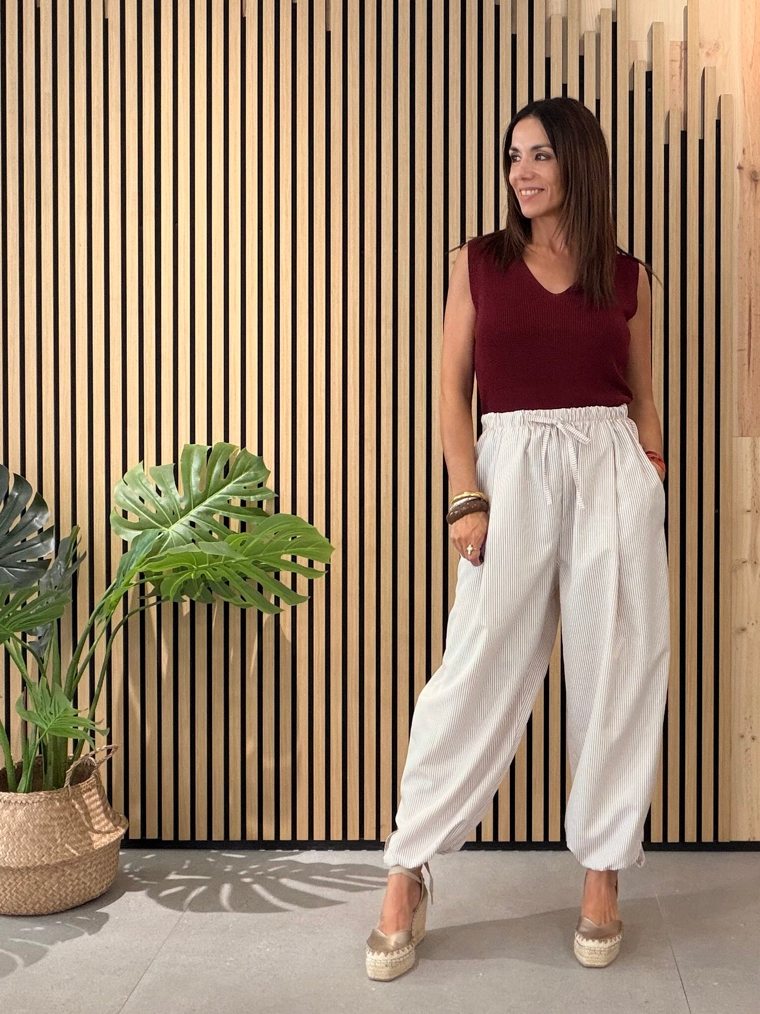 Pantalón JOGGER stripes