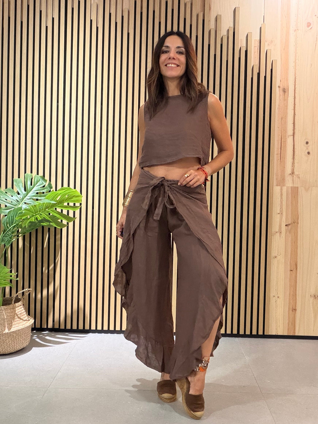 Pantalon Lino Siena