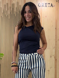 Top Navy Chic