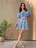 Vestido Blue Pearl