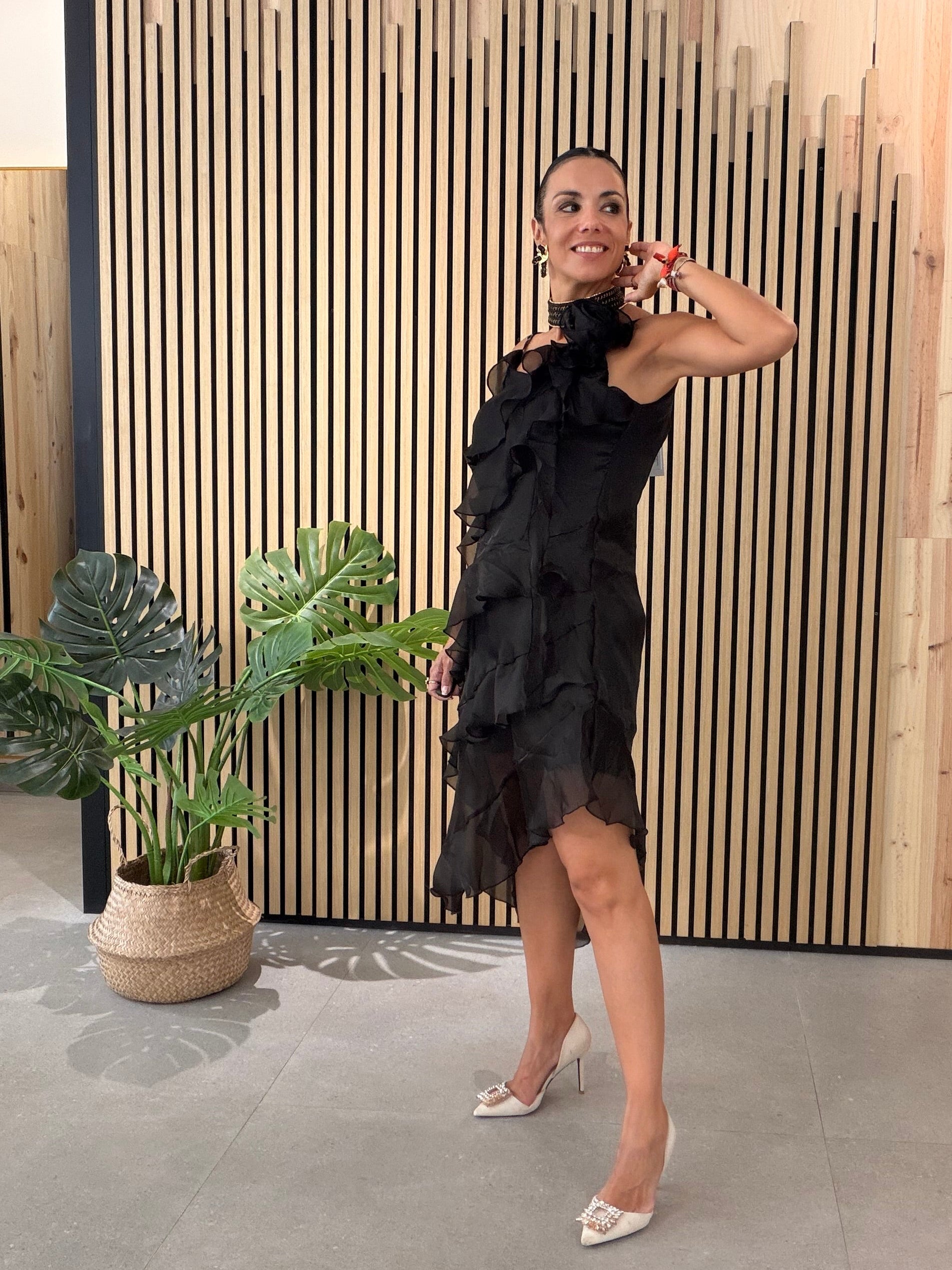 Vestido Rose black collection