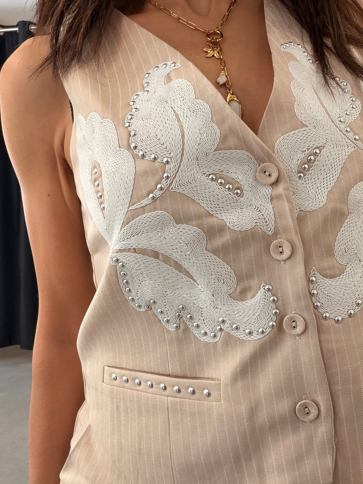 Conjunto Bellagio Beige