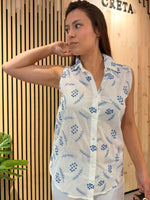 Camisa Bloom Blue