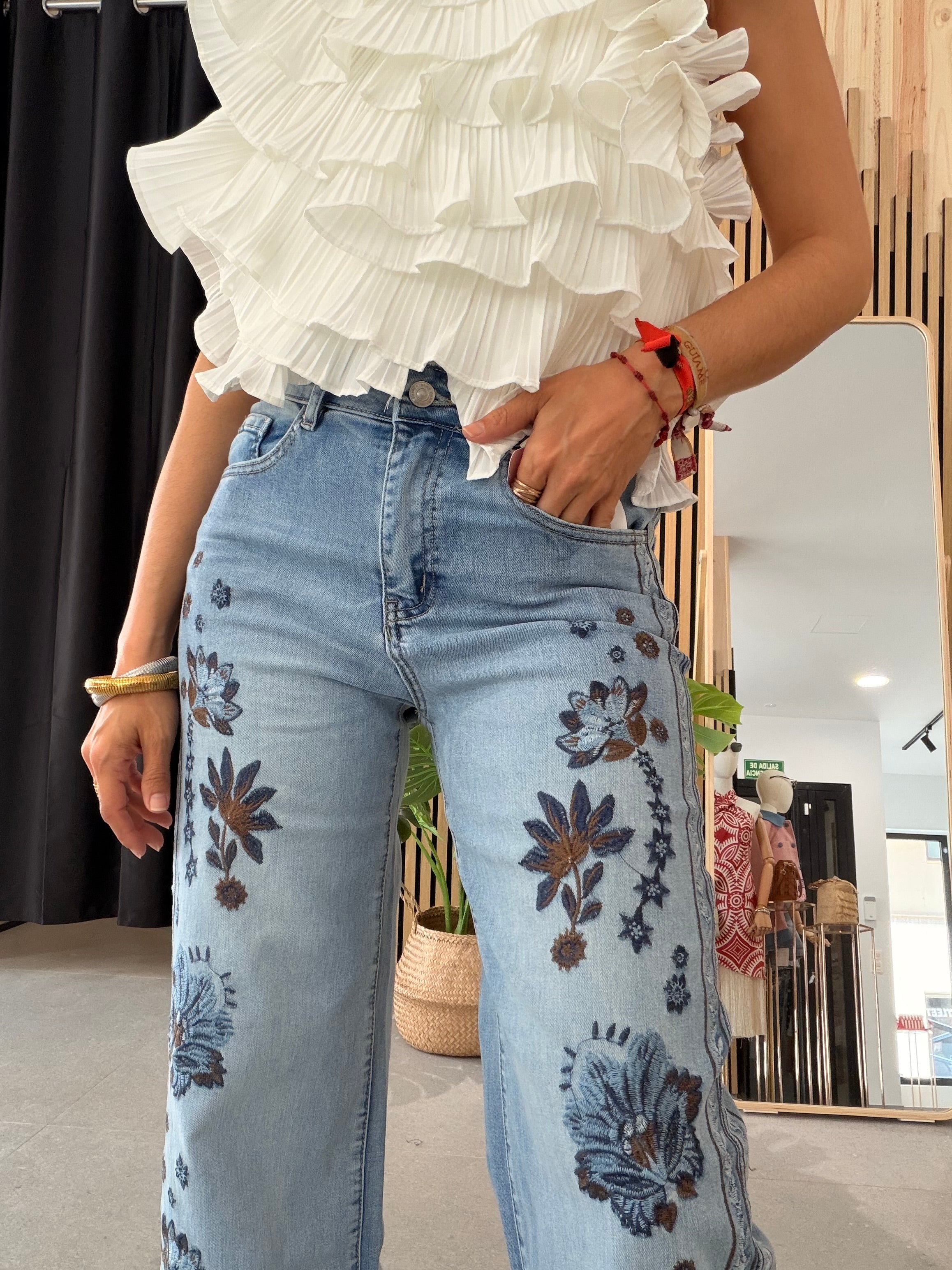 Jeans Bordados Icon