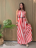 Vestido POSITANO Rouge