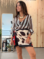Falda Pareo mini