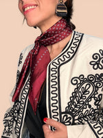 Pañuelo Burgundy