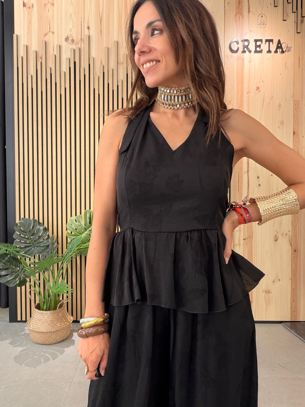 Conjunto Santorini Noir