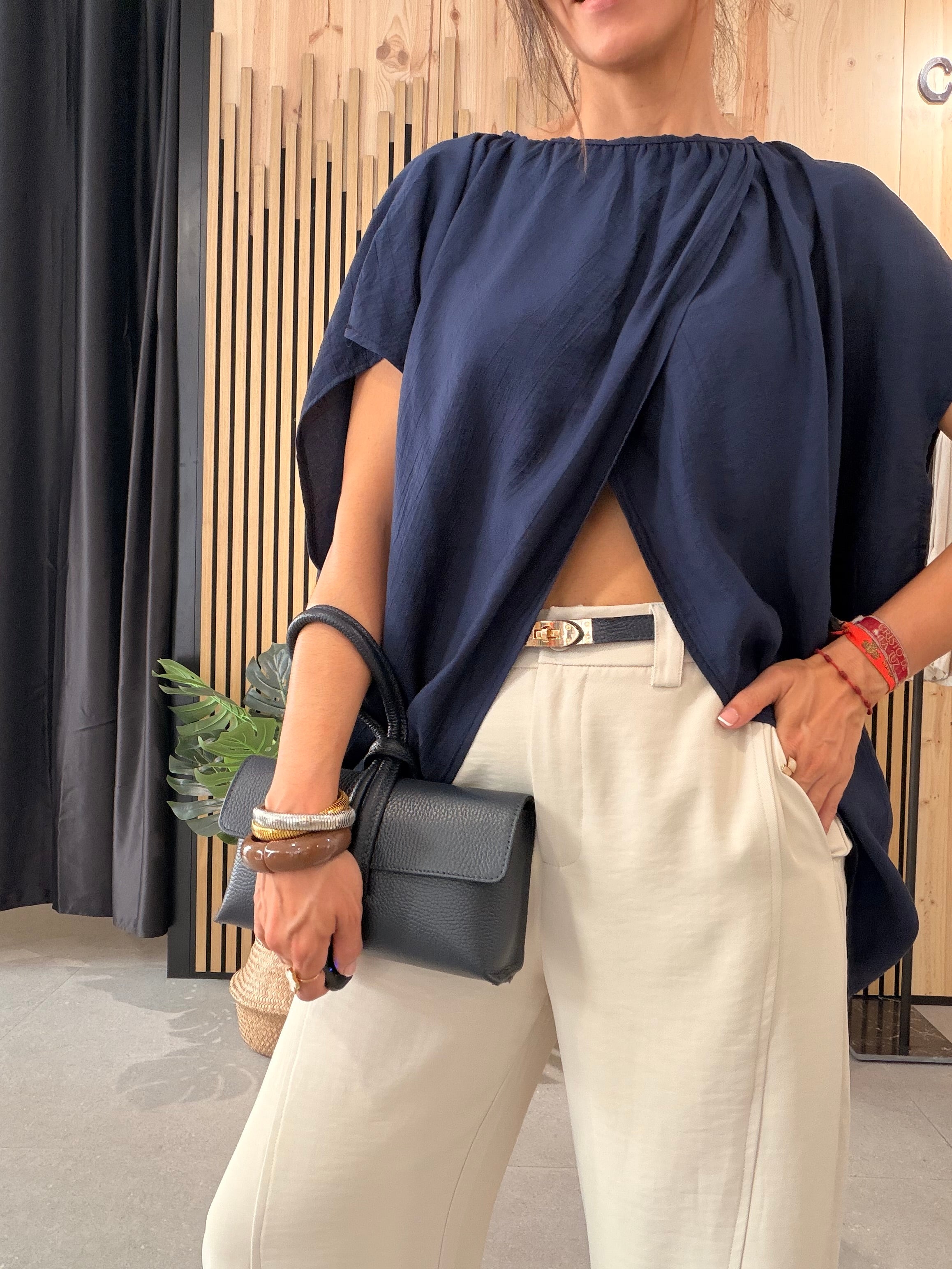 Blusa Noir Navy