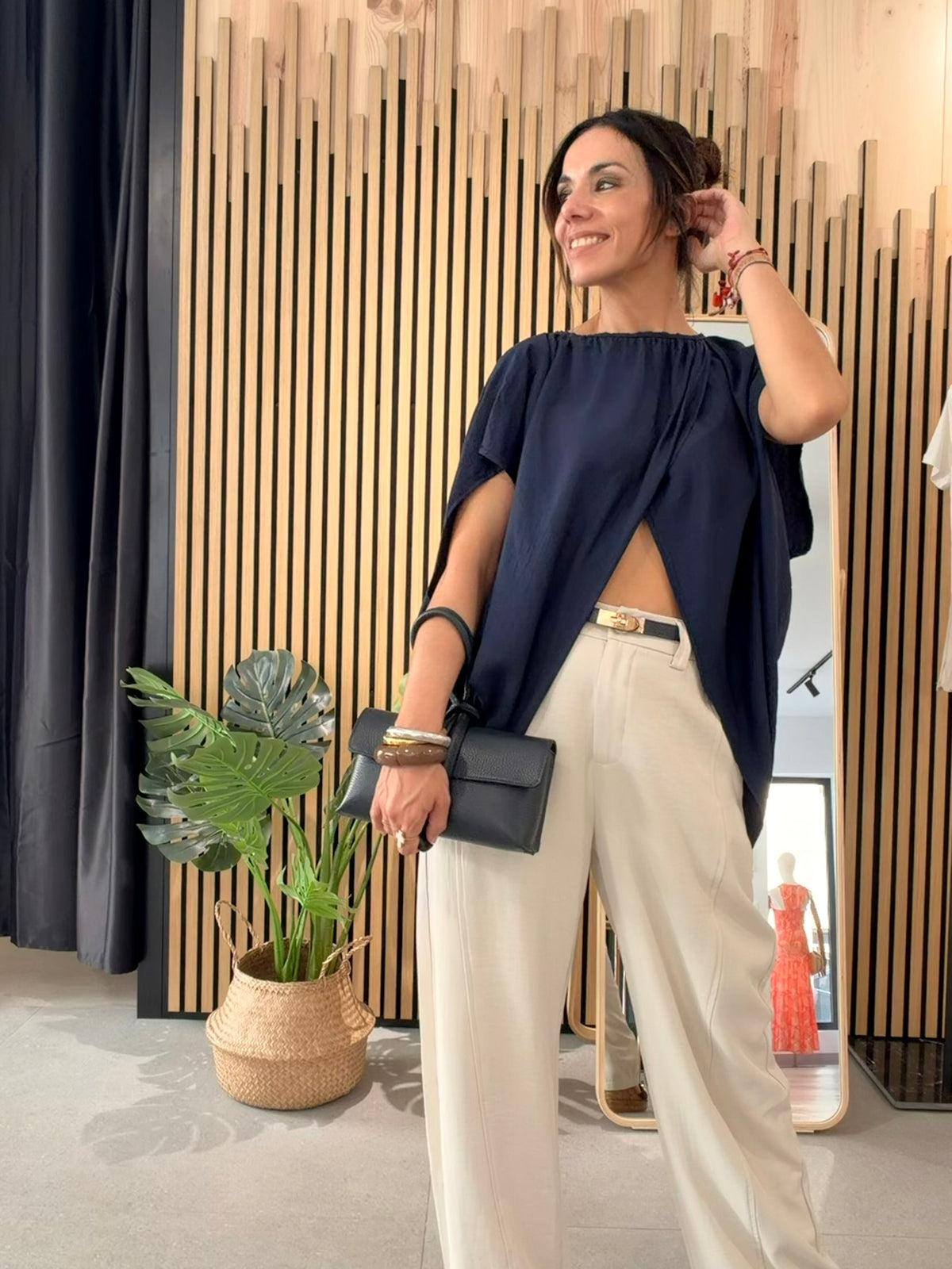 Blusa Noir Navy