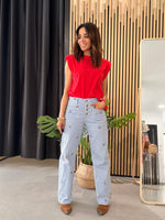 Jeans Vichy Cherry