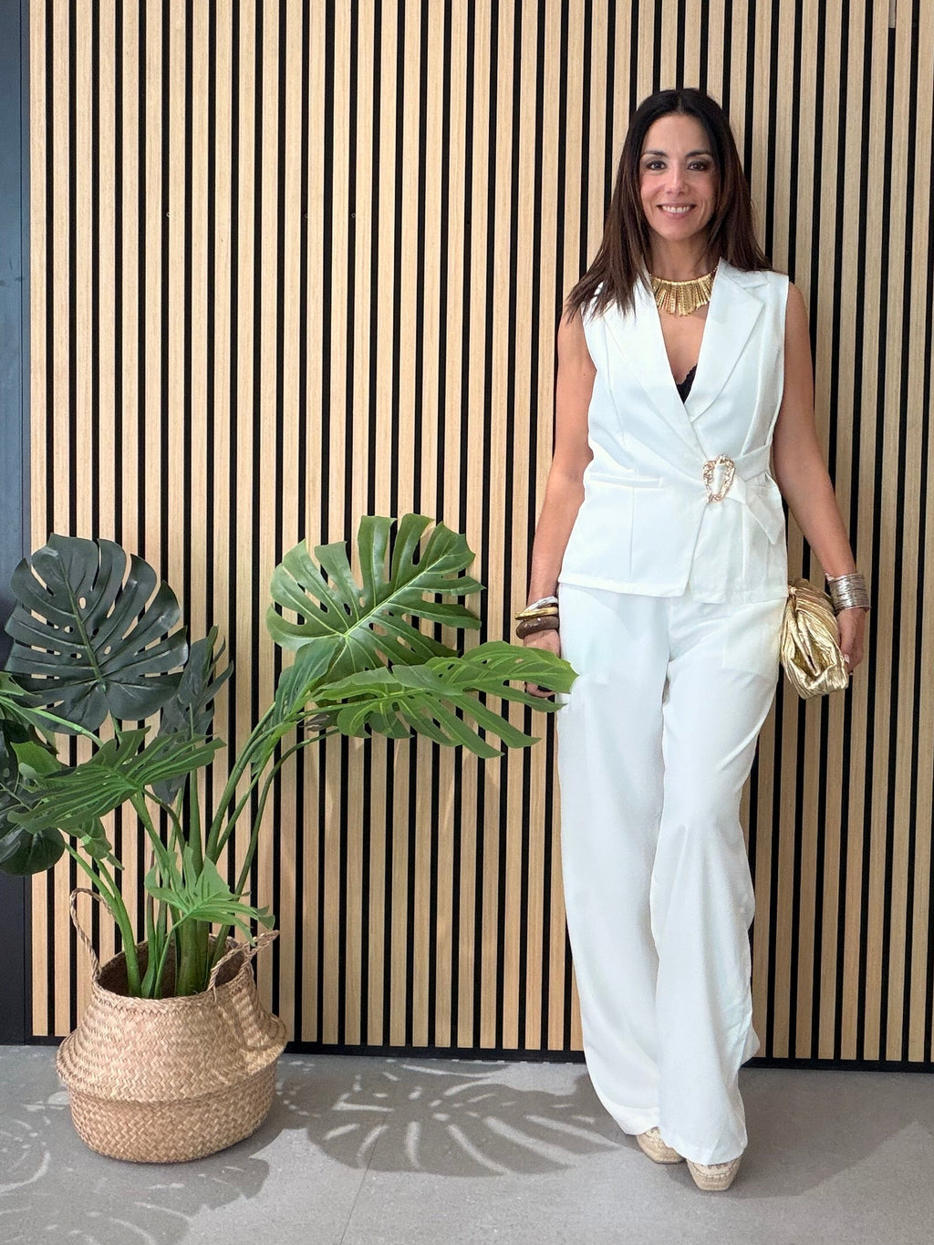 Conjunto ROYALE white collection