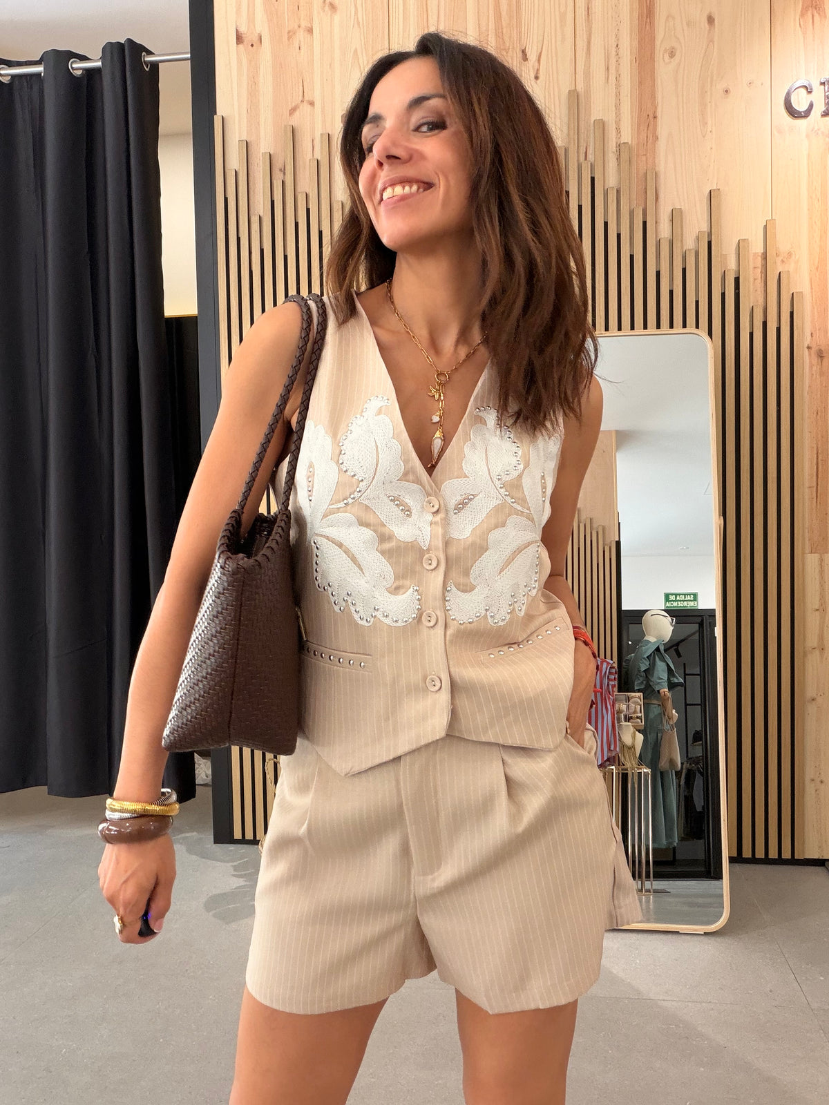 Conjunto Bellagio Beige
