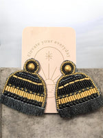Pendientes Noir Soleil