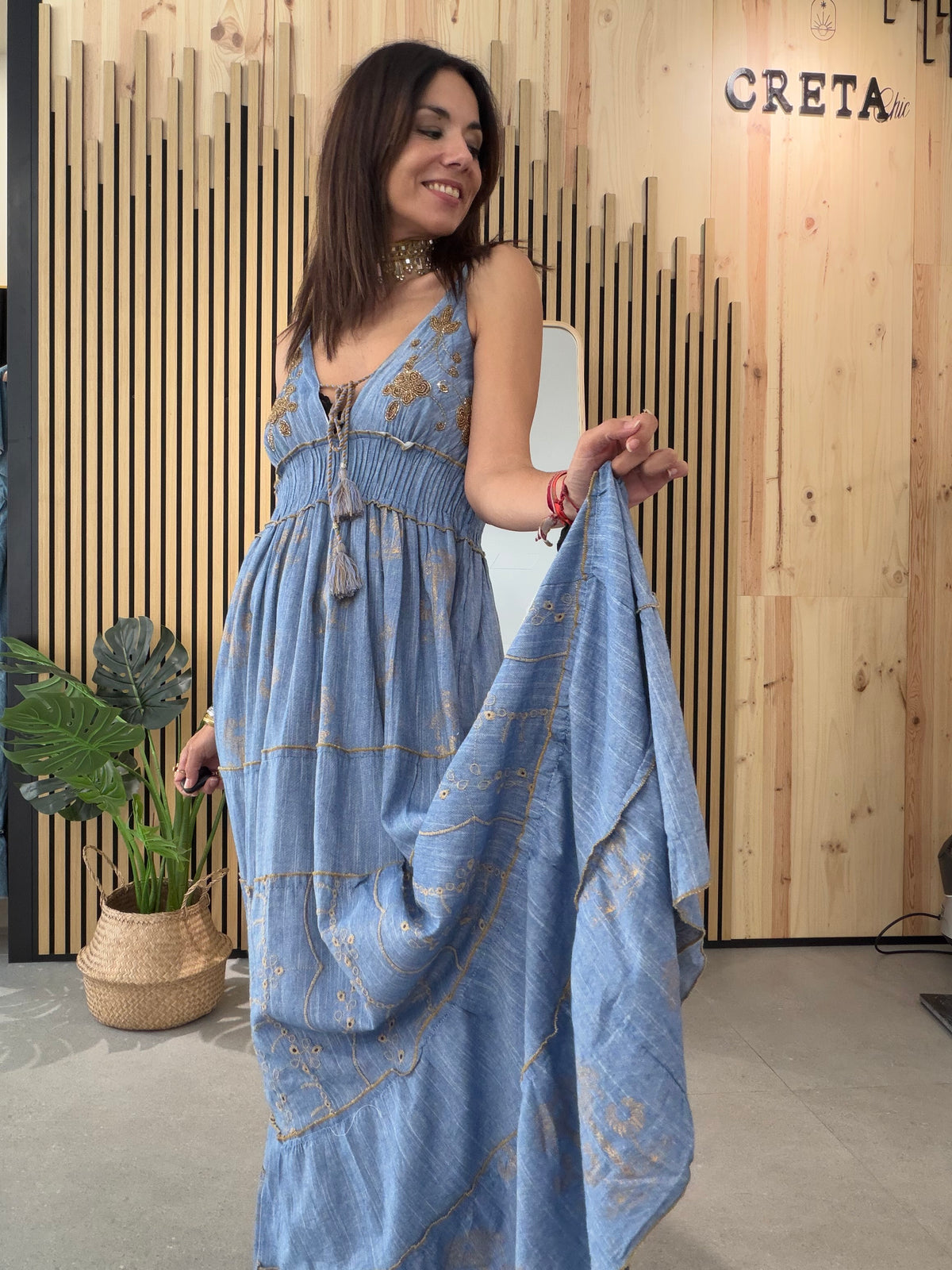 Vestido Santorini