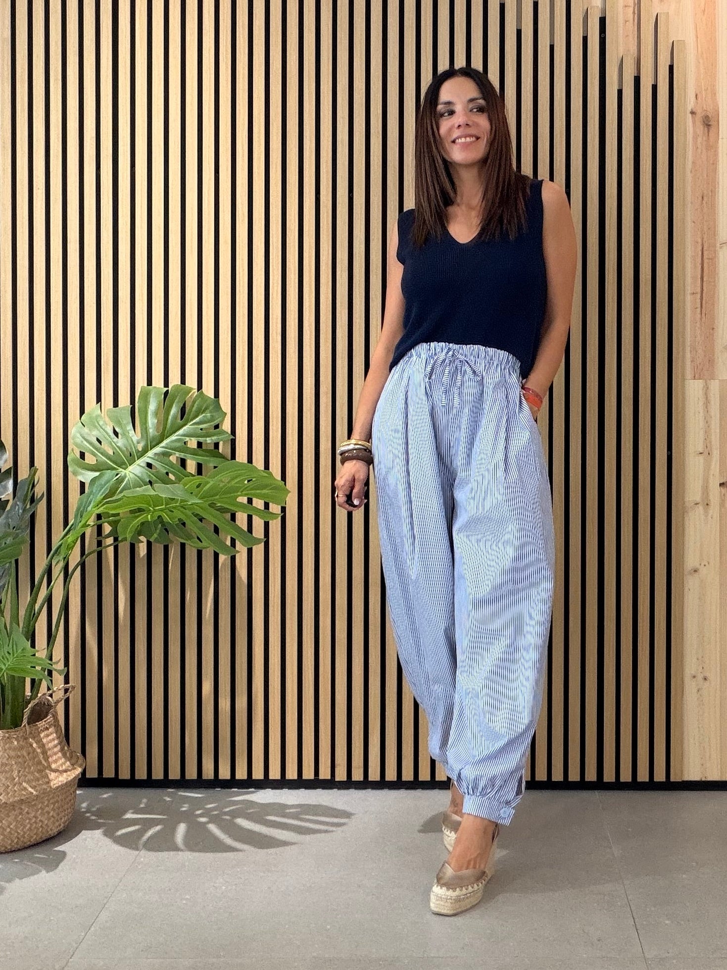 Pantalón JOGGER stripes