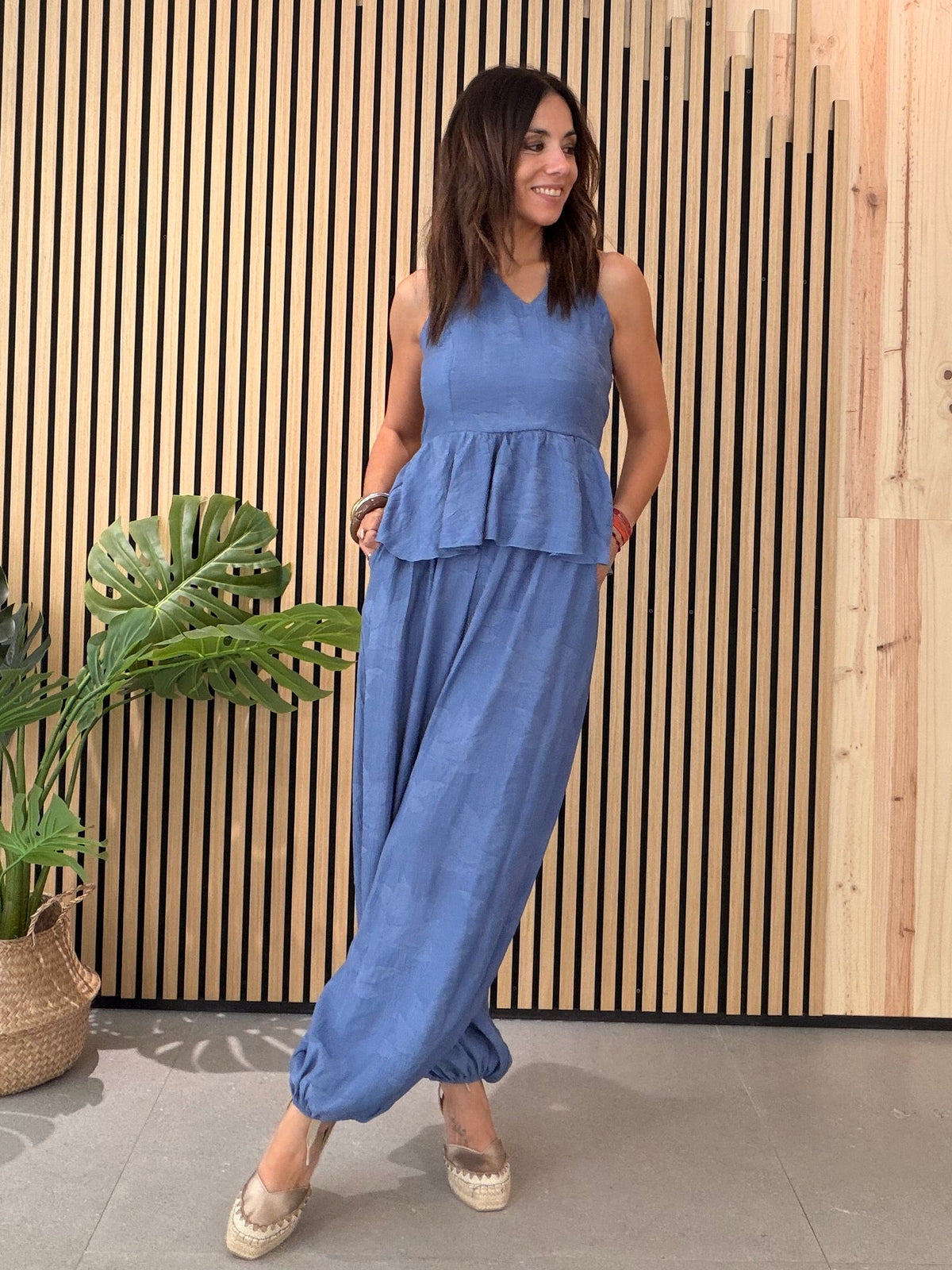 Conjunto Santorini Blue