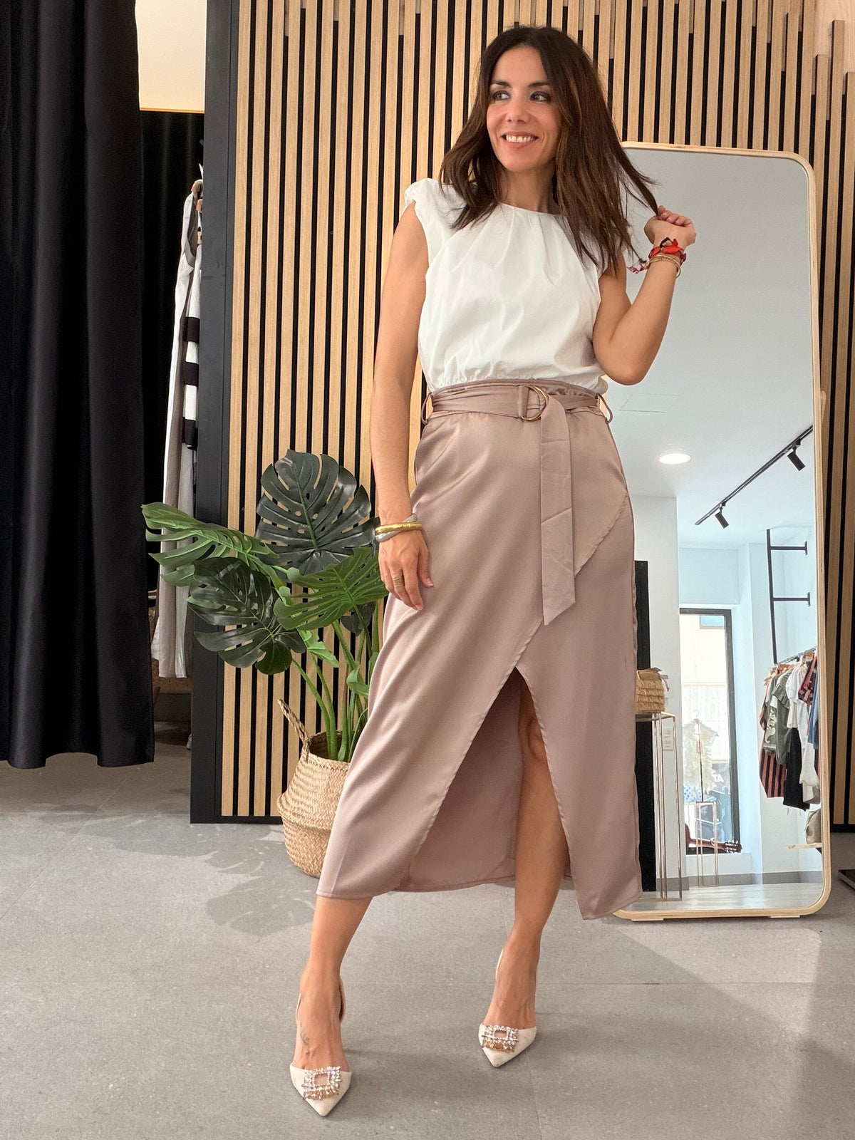 Vestido Nude Eclipse