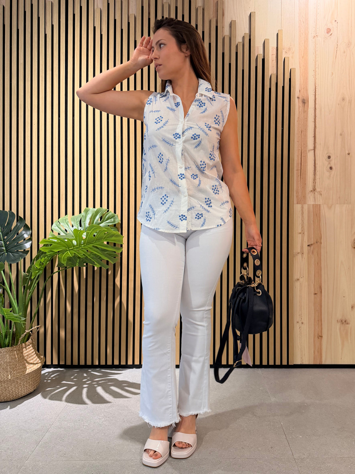 Jeans Capri Flare