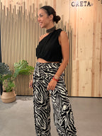 Pantalón Fluido Zebra