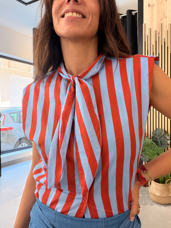 Camisa Rome Coral