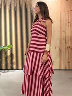 Vestido HALTER Rose