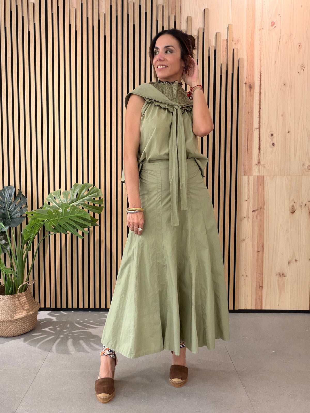 Falda Olive Soul