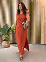 Vestido Terracota Chic