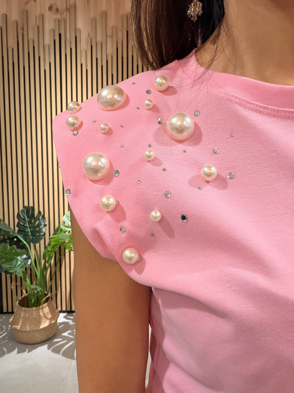 Camiseta Perlas