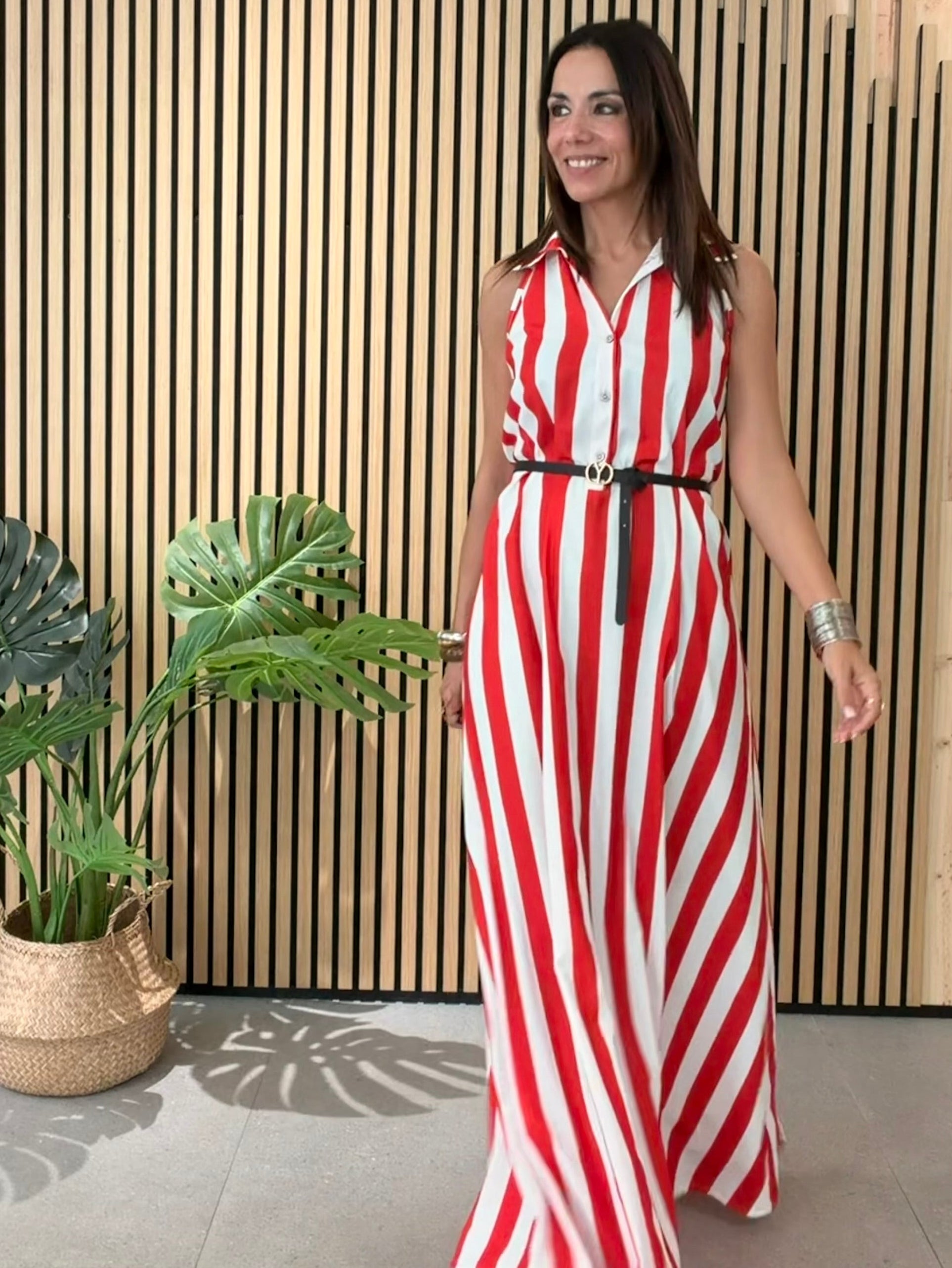 Vestido POSITANO Rouge