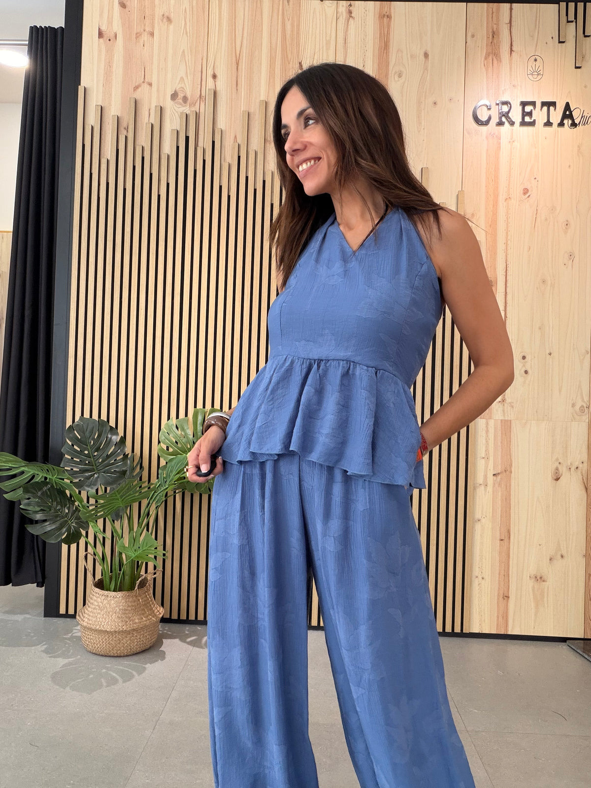 Conjunto Santorini Blue