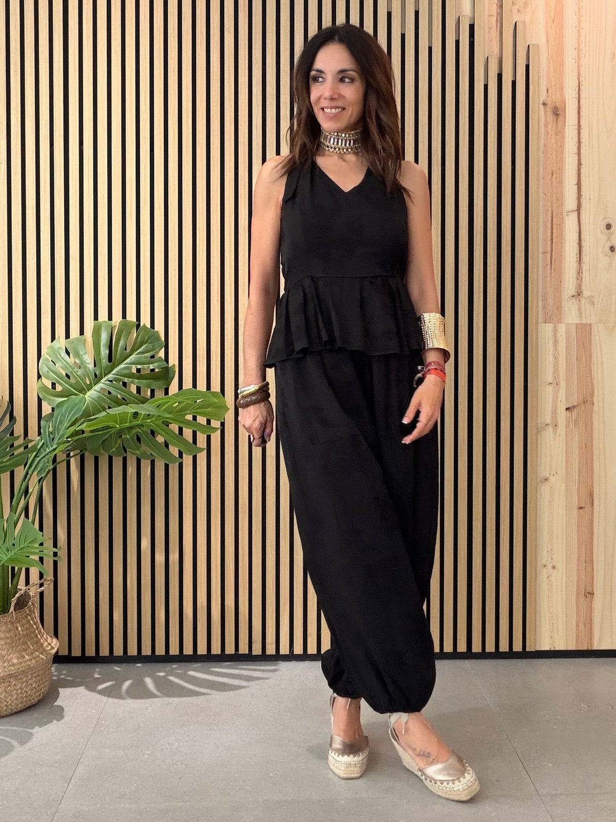 Conjunto Santorini Noir
