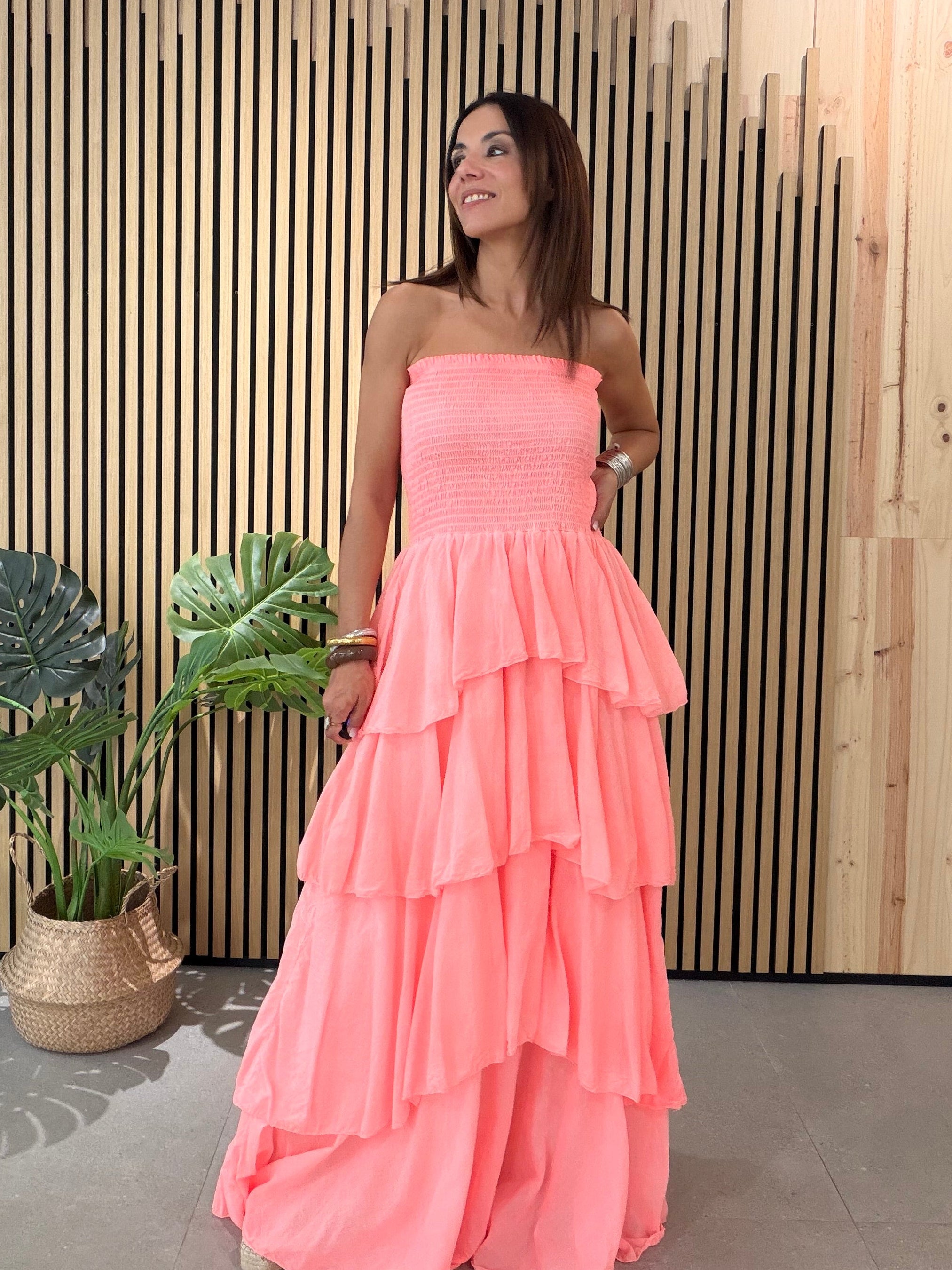 Vestido CORAL sunrise