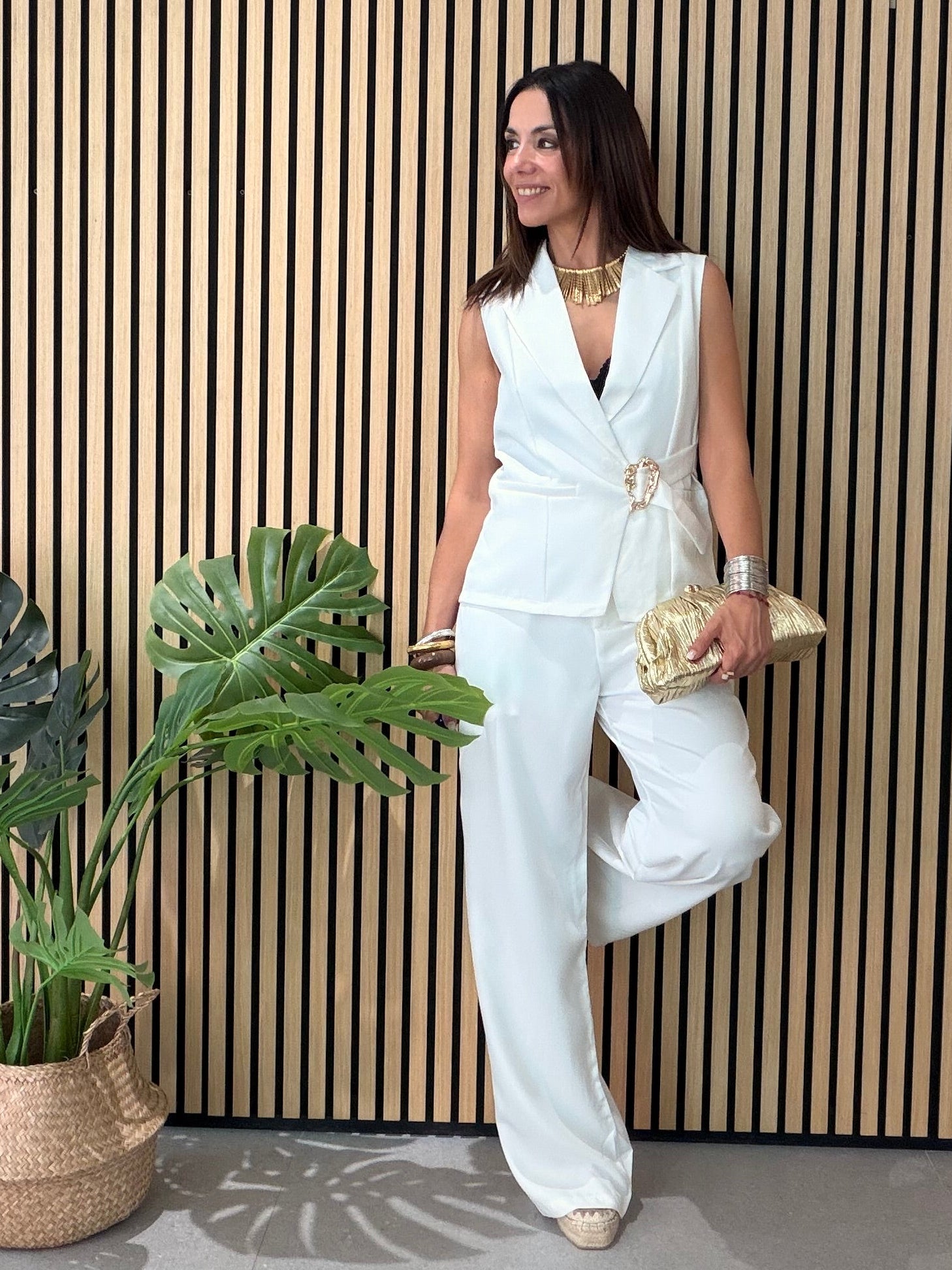 Conjunto ROYALE white collection
