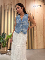 Chaleco Jardín Bleu