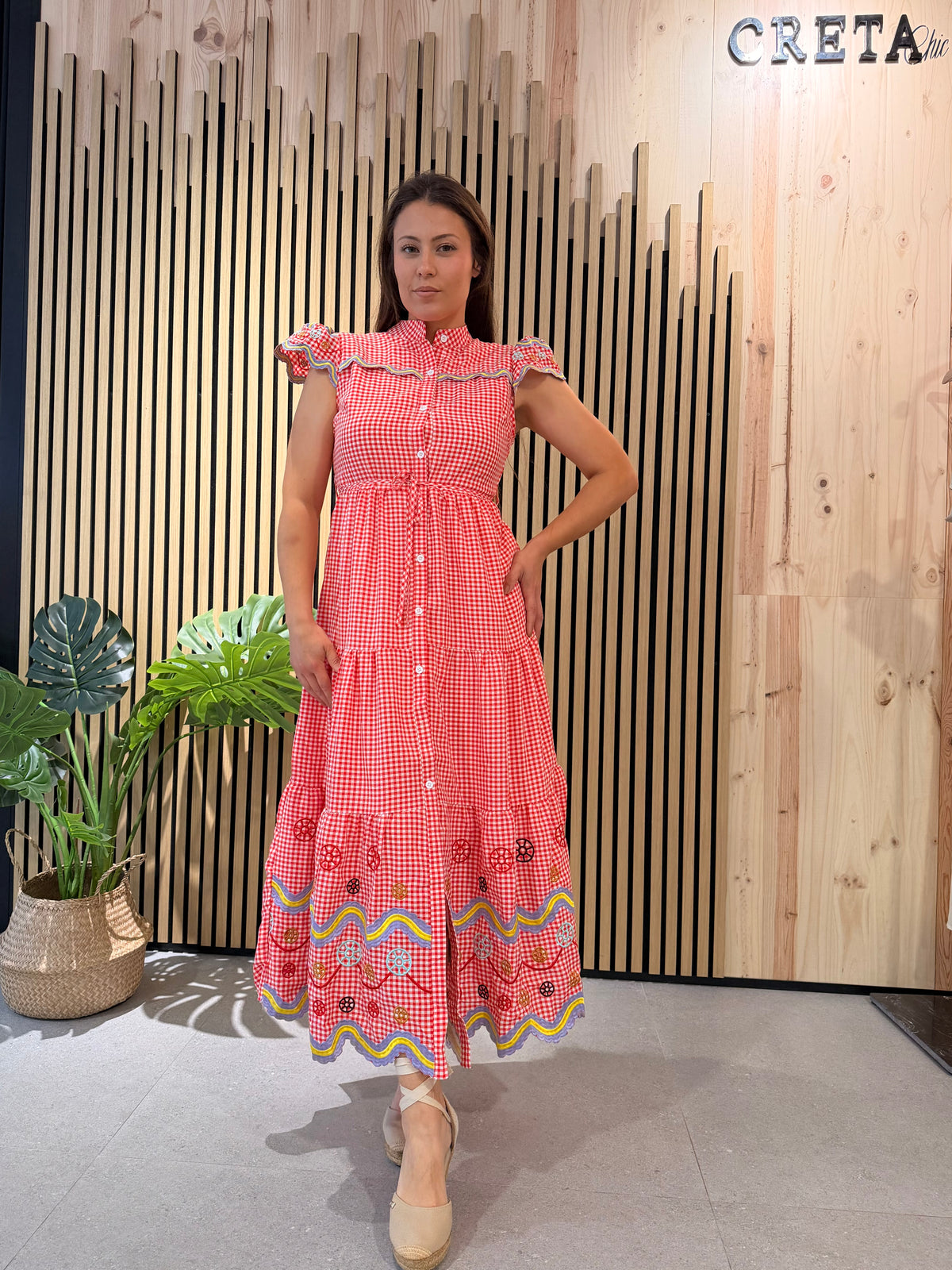 Vestido Vichy Naif
