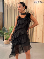 Vestido Rose black collection