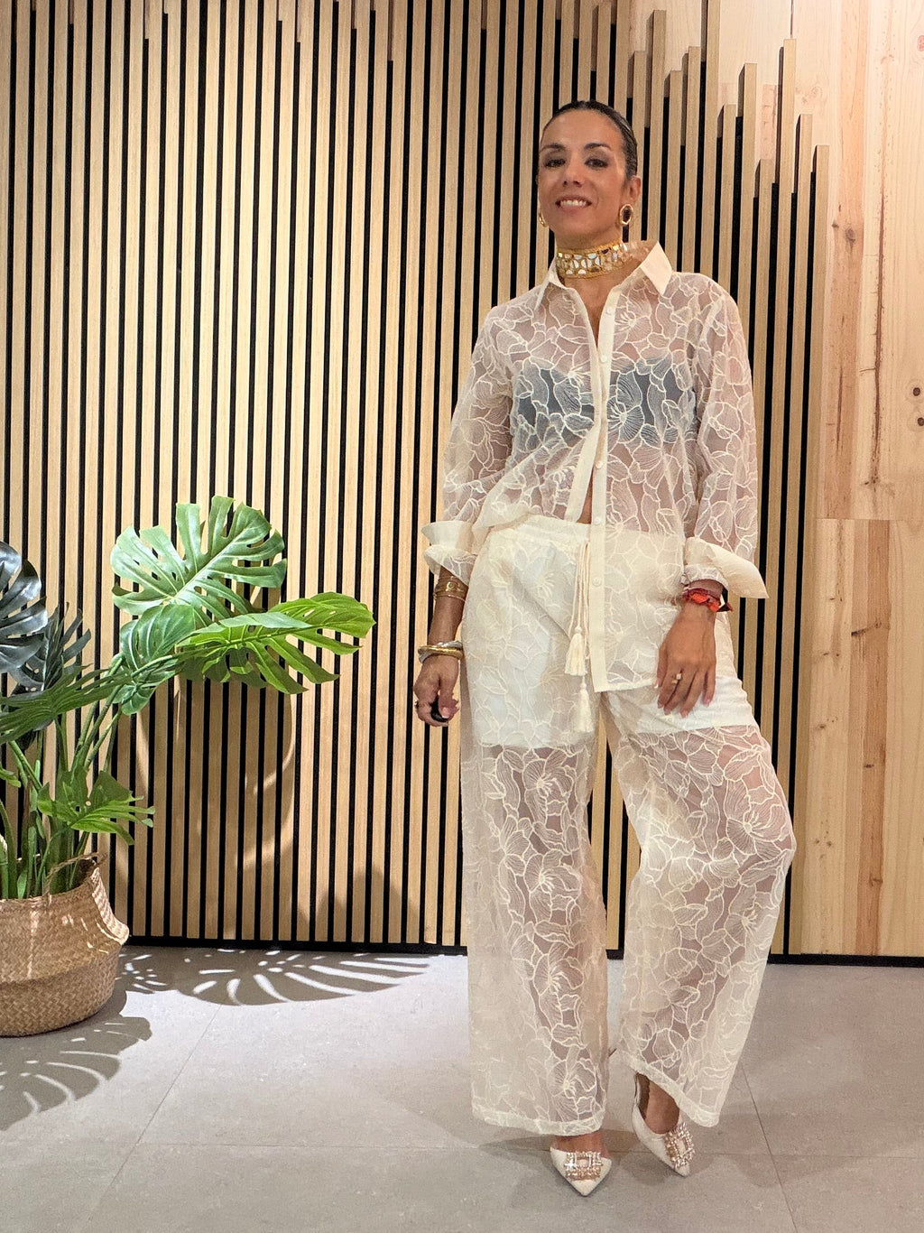 Conjunto Venize Chic beige