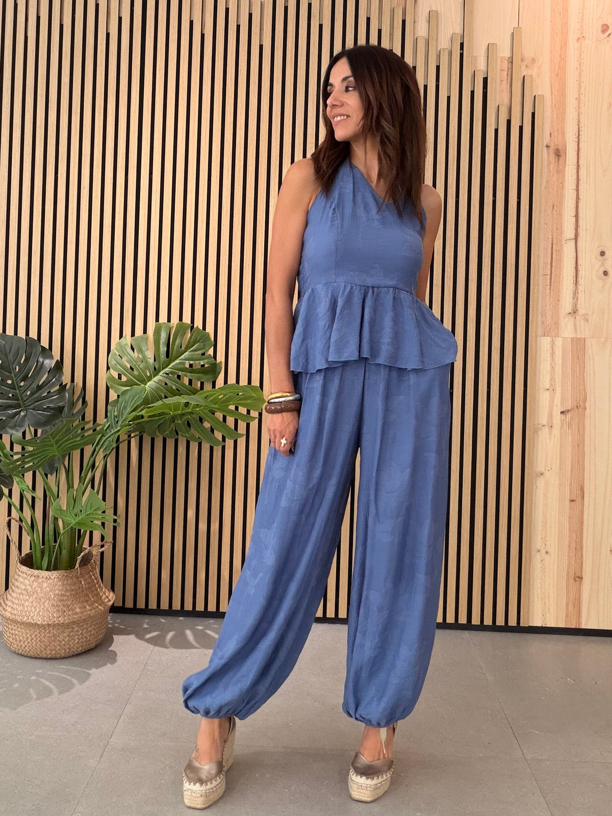 Conjunto Santorini Blue
