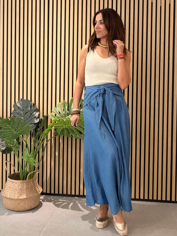 Falda Santorini Blue
